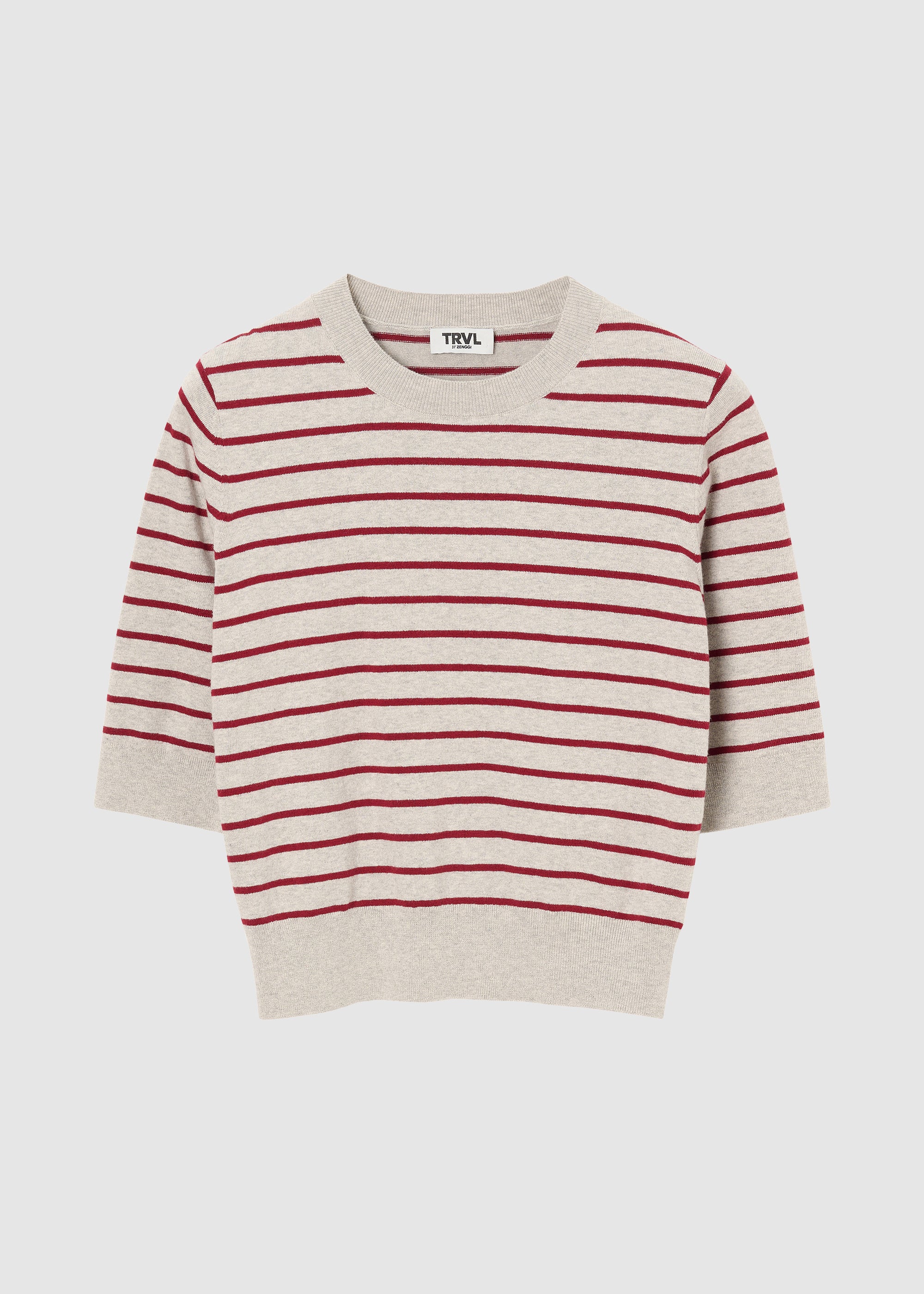 #color_grey/ruby red stripe