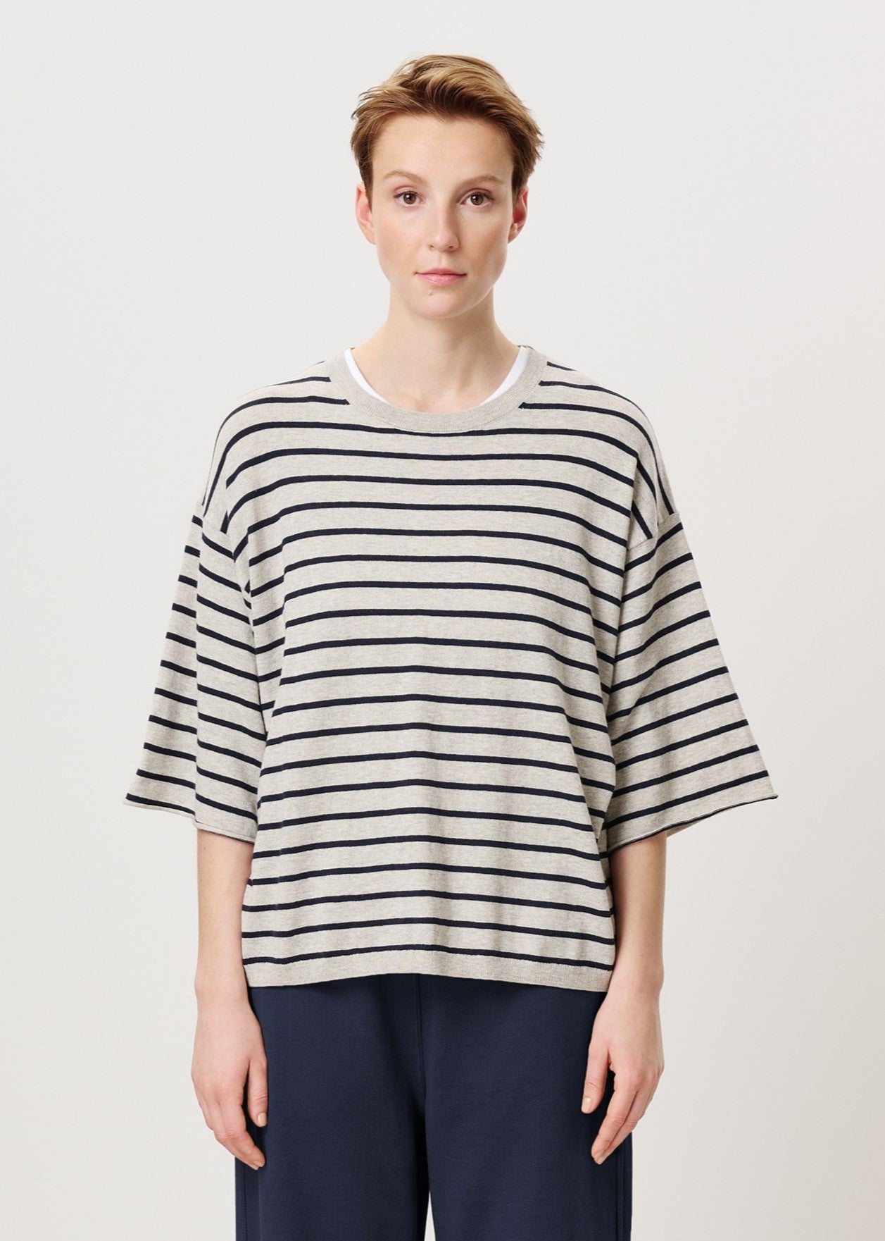 #color_grey/ink blue stripe