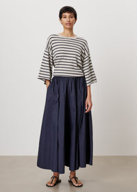 #color_grey/ink blue stripe