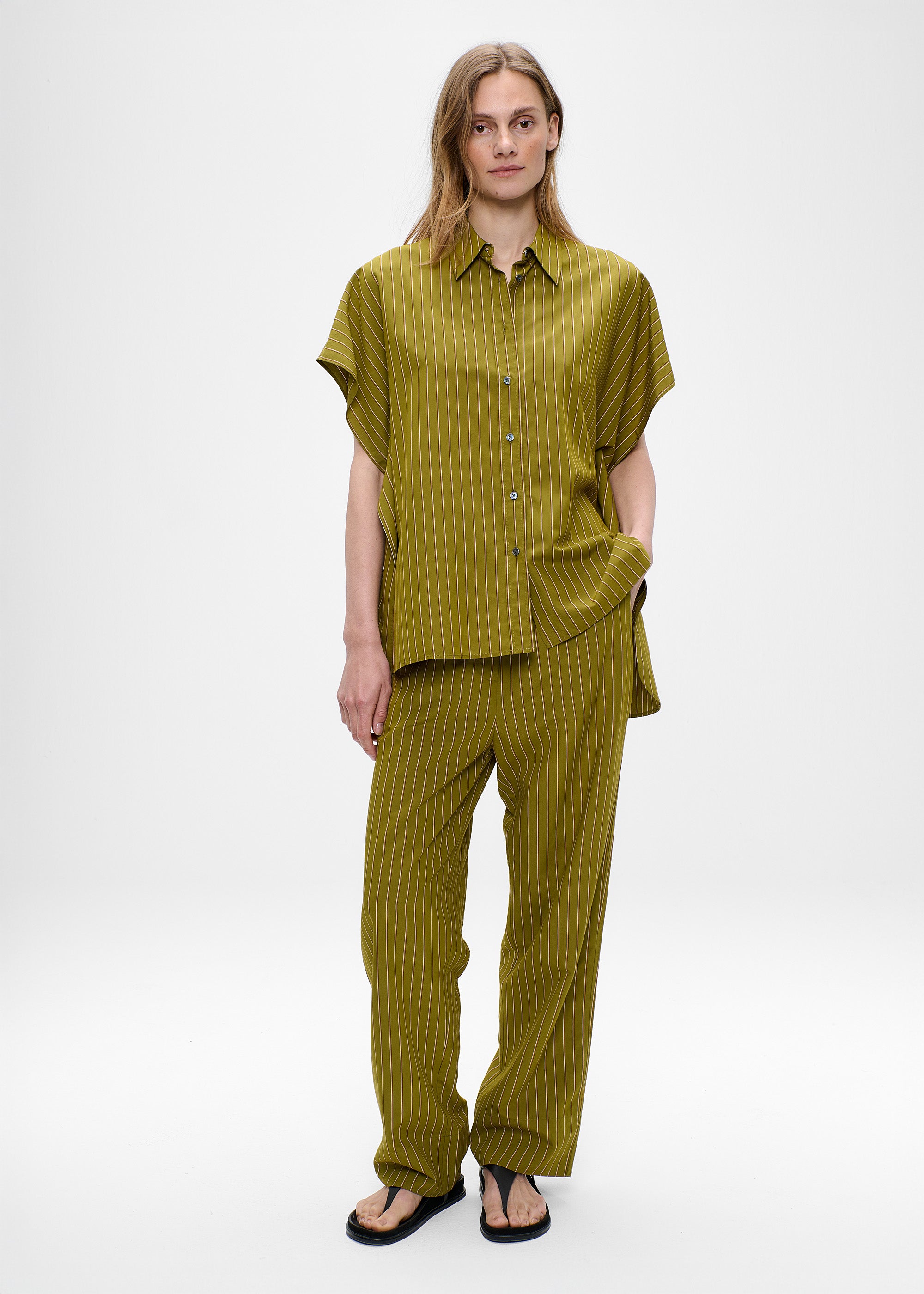 STRIPED KAFTAN TOP