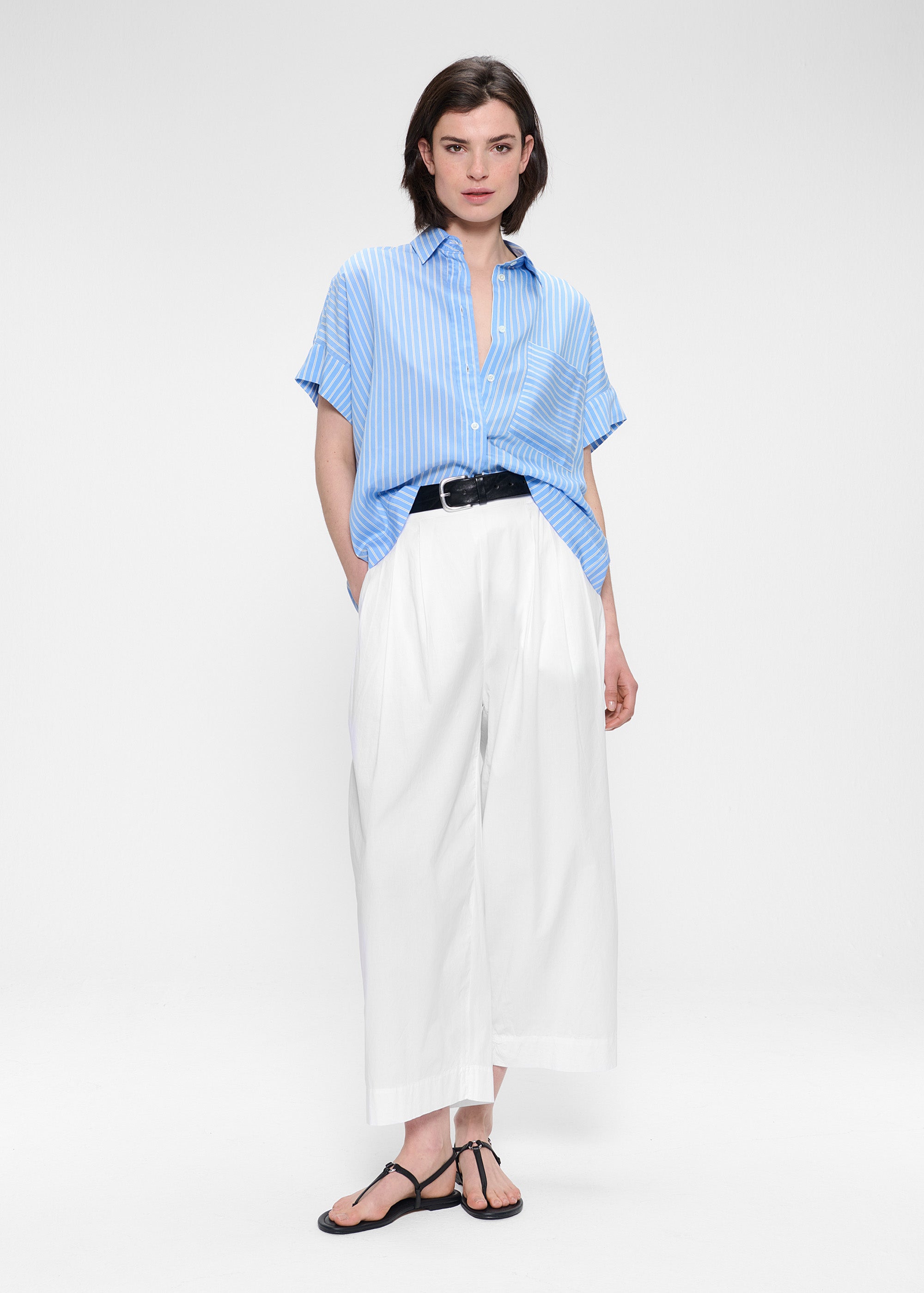 Jody - Black Wool Pants