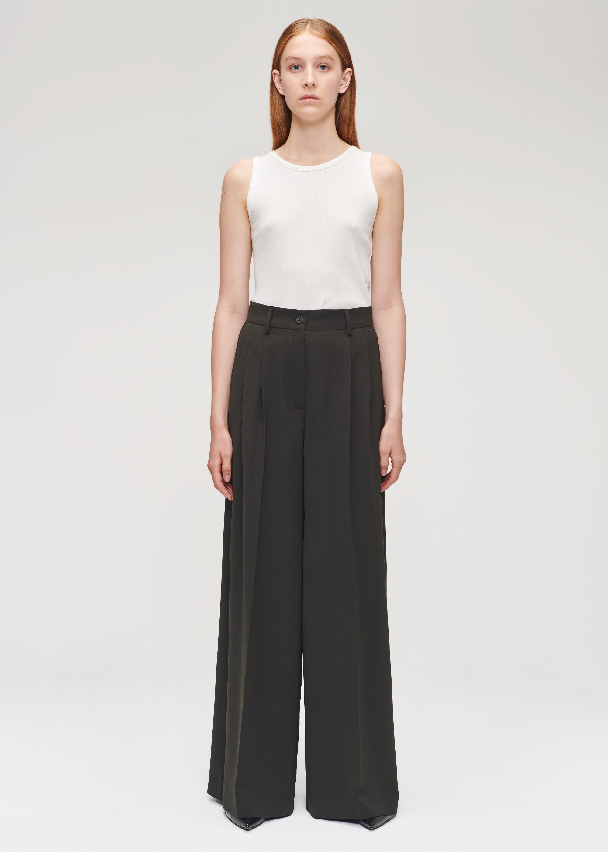 JAPANESE CRÊPE PLEATED WIDE LEG PANTS – ZENGGI & TRVL DRSS