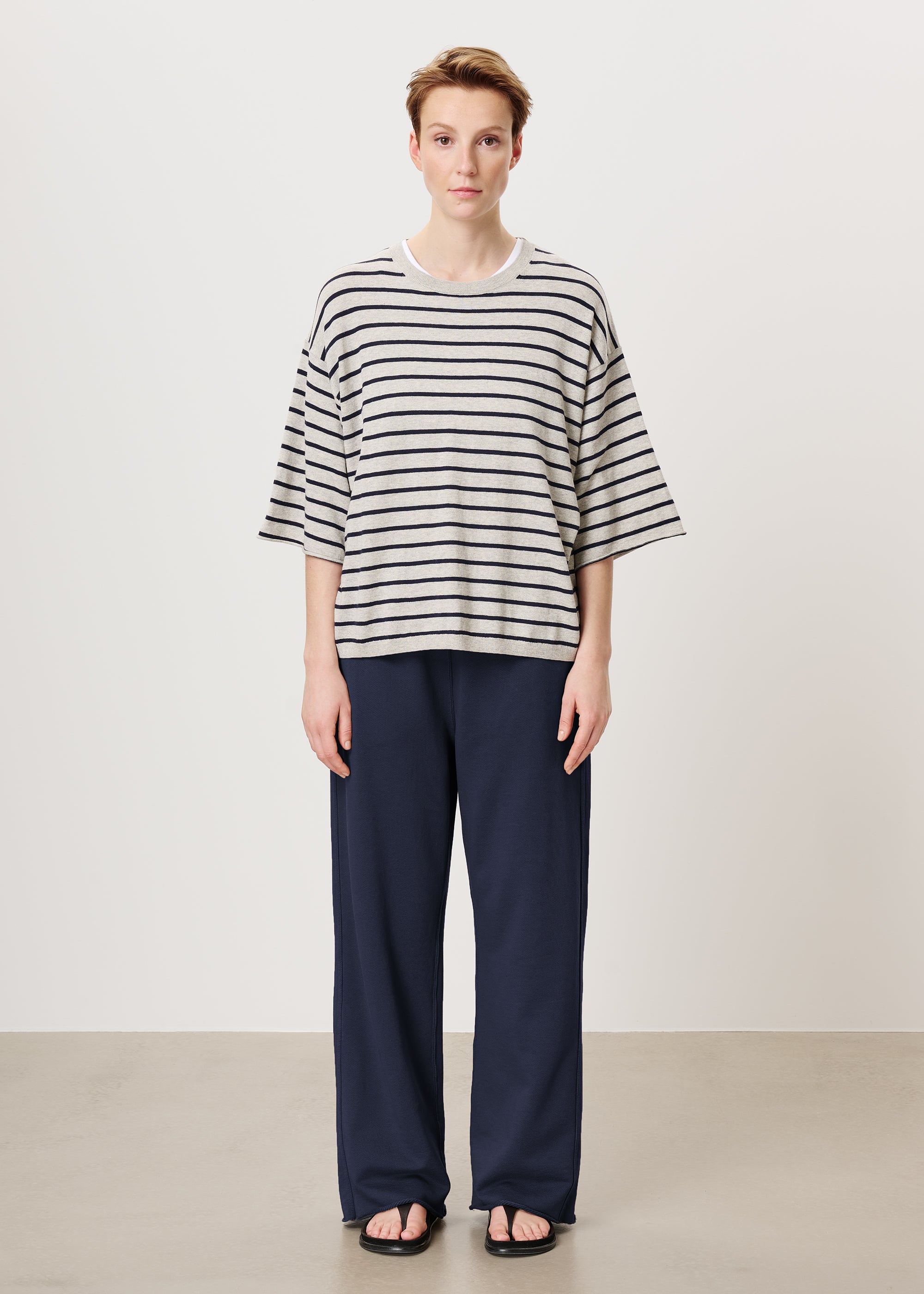 #color_grey/ink blue stripe