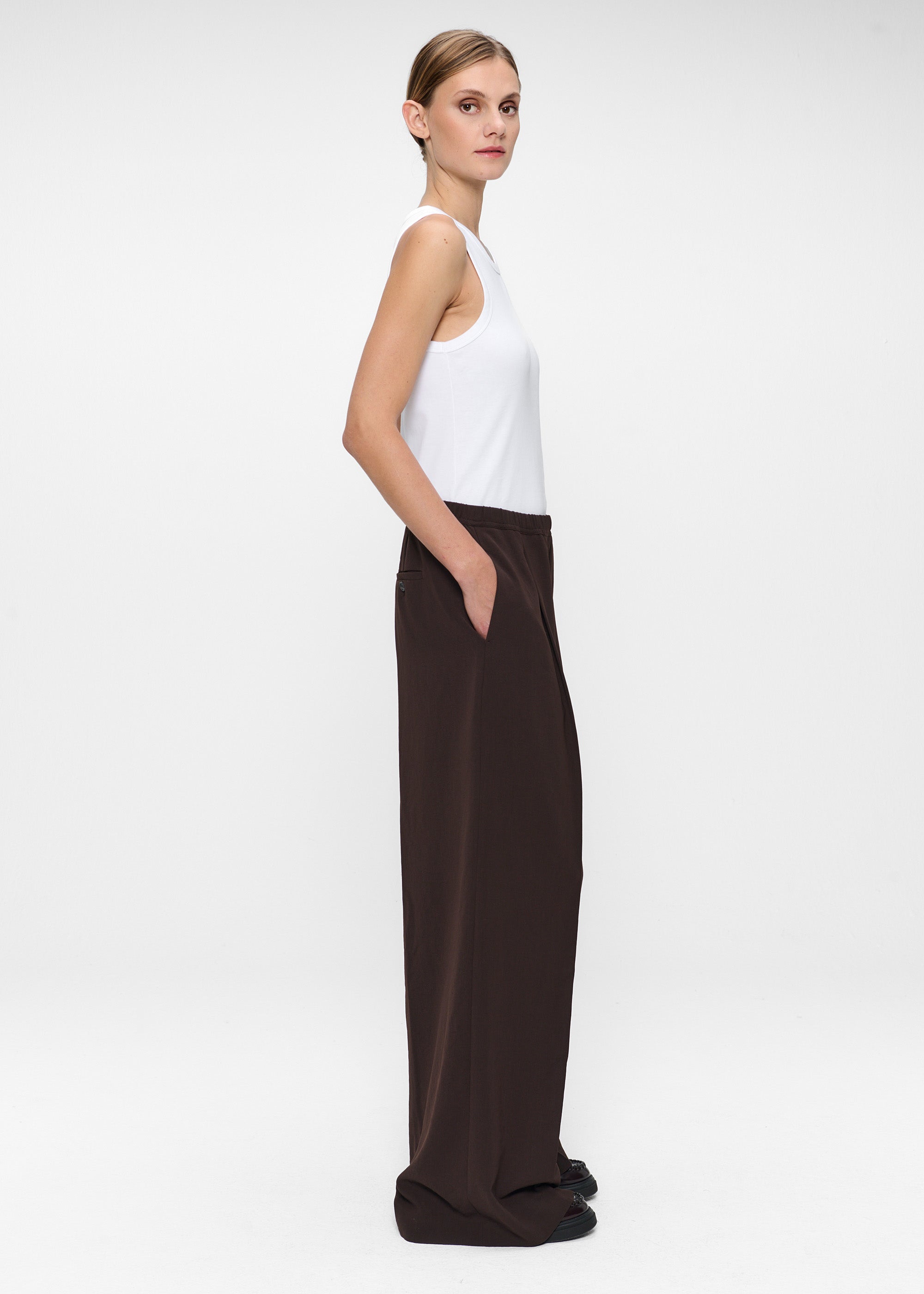 JAPANESE CRÊPE BONNIE PANTS JAPANESE CRÊPE BONNIE PANTS