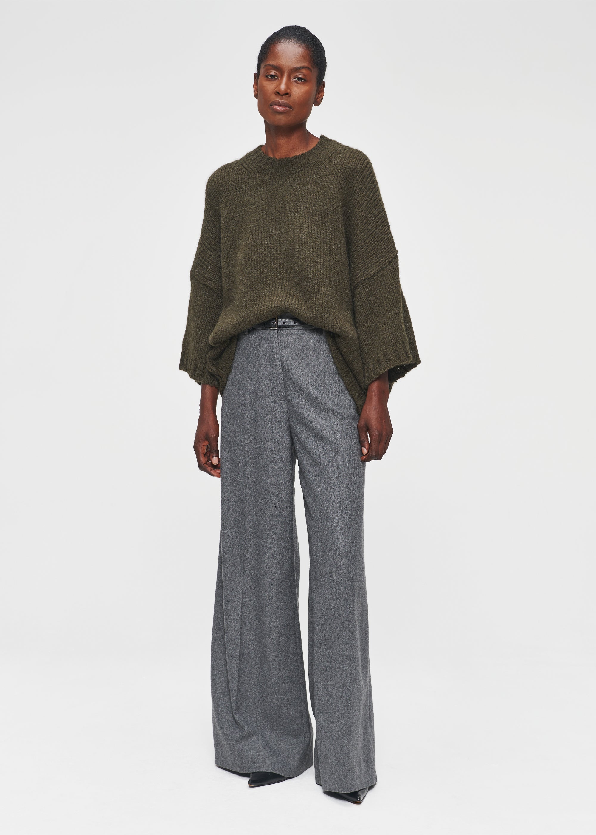 BRUSHED WOOL MIX OVERSIZED PULLOVER – ZENGGI & TRVL DRSS