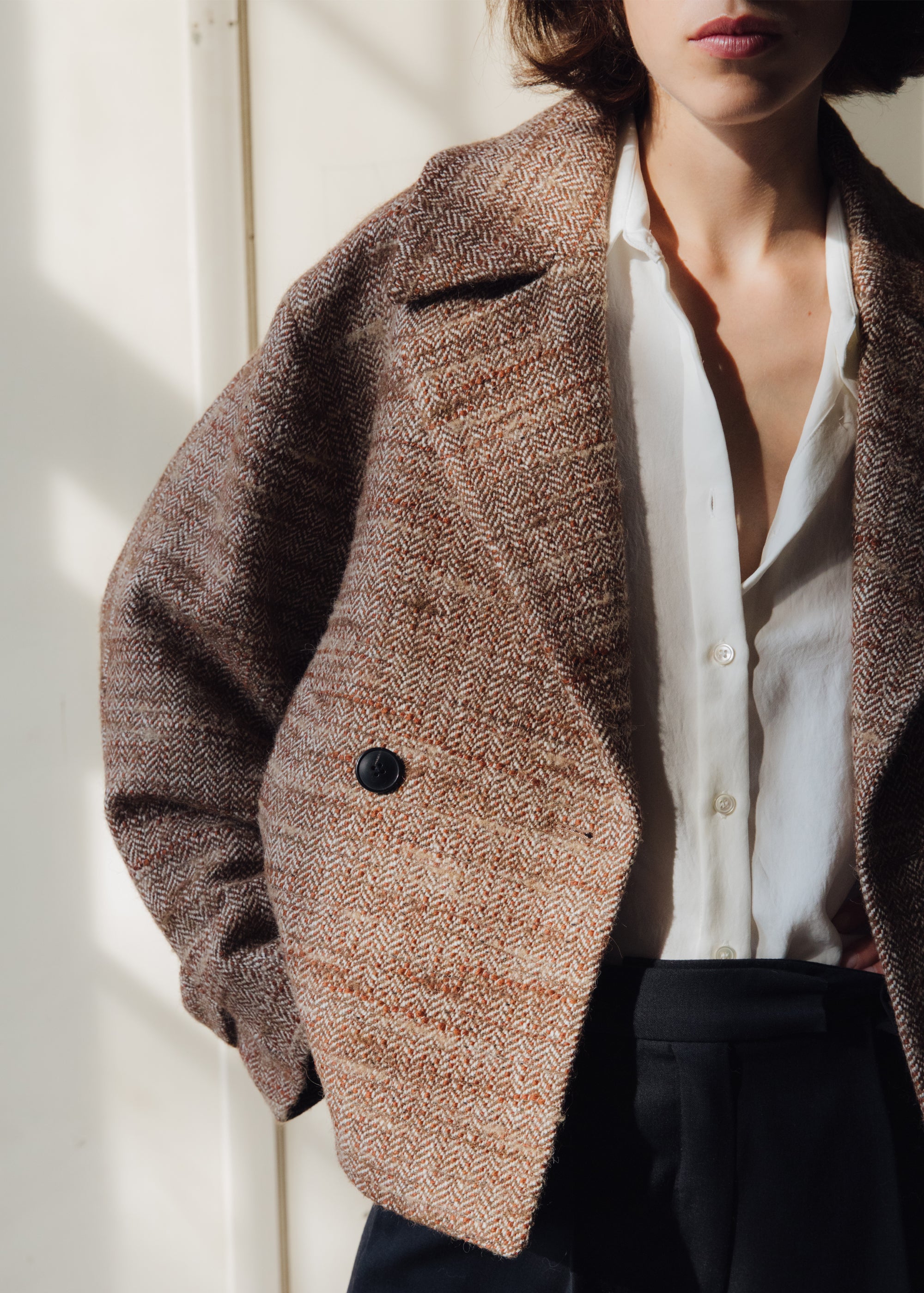 Cotton hotsell wool coat