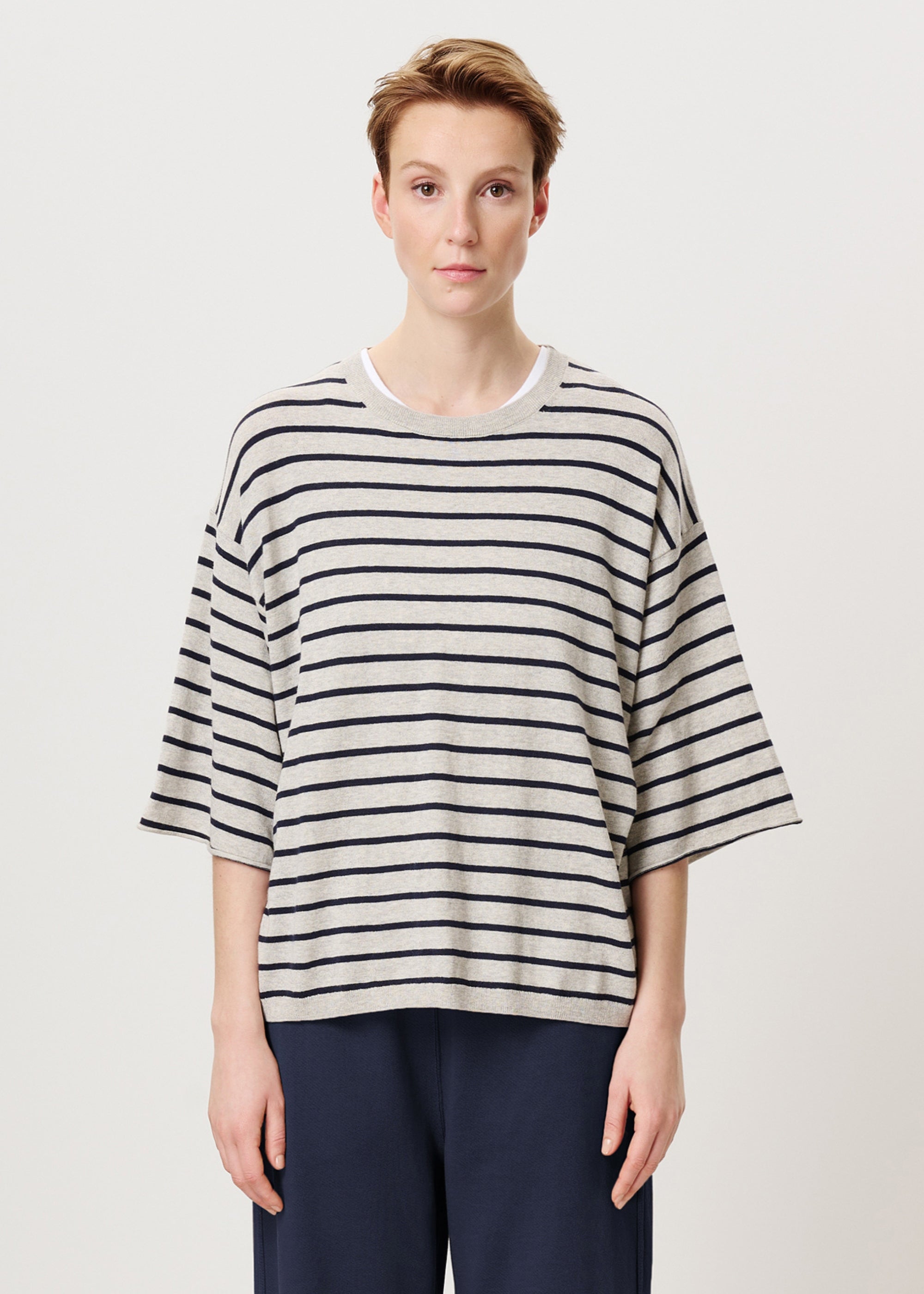 #color_grey/ink blue stripe