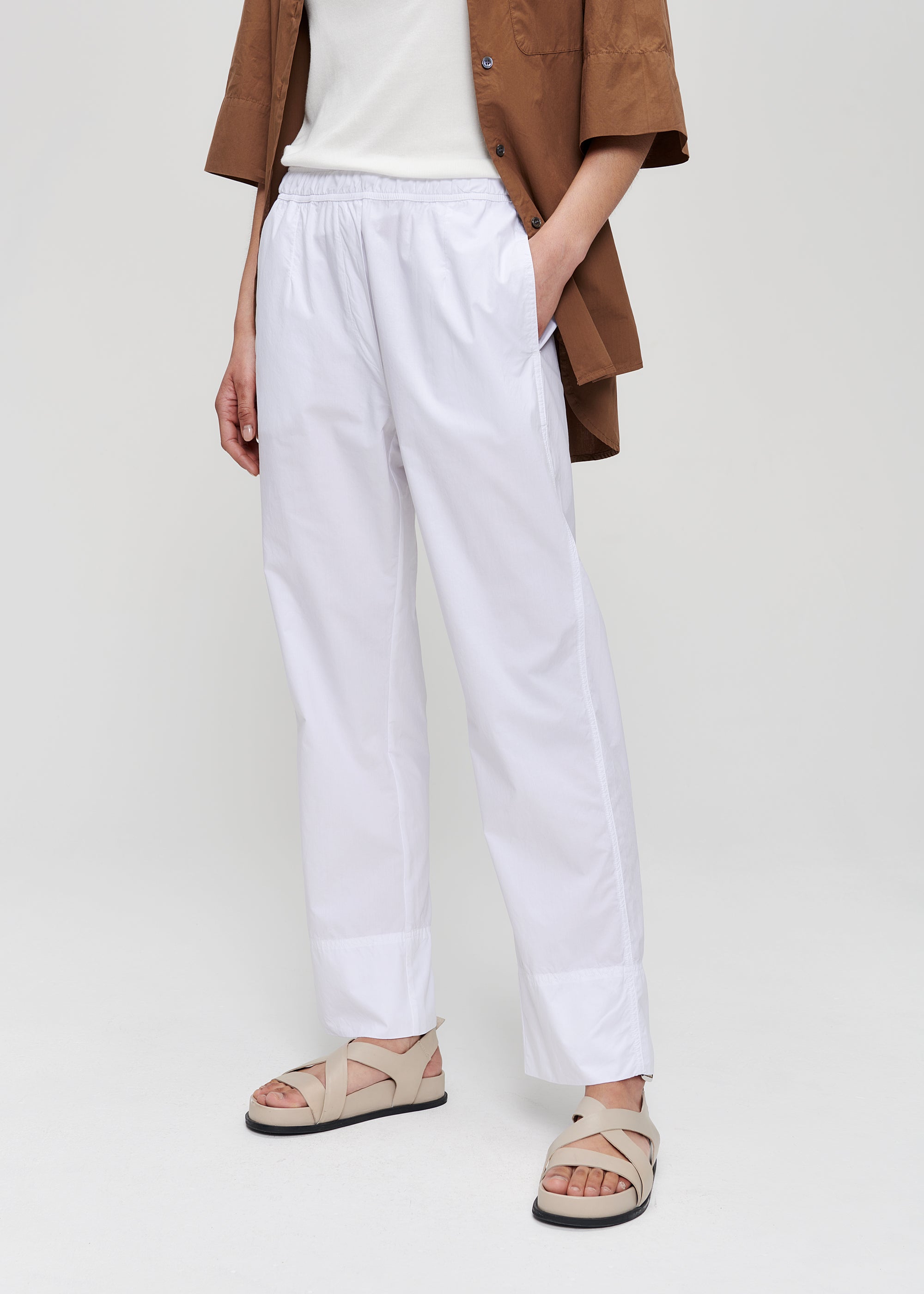 Buy El Nido Cotton Poplin Pants and Pants, Skirts & Shorts - Shop Natori  Online