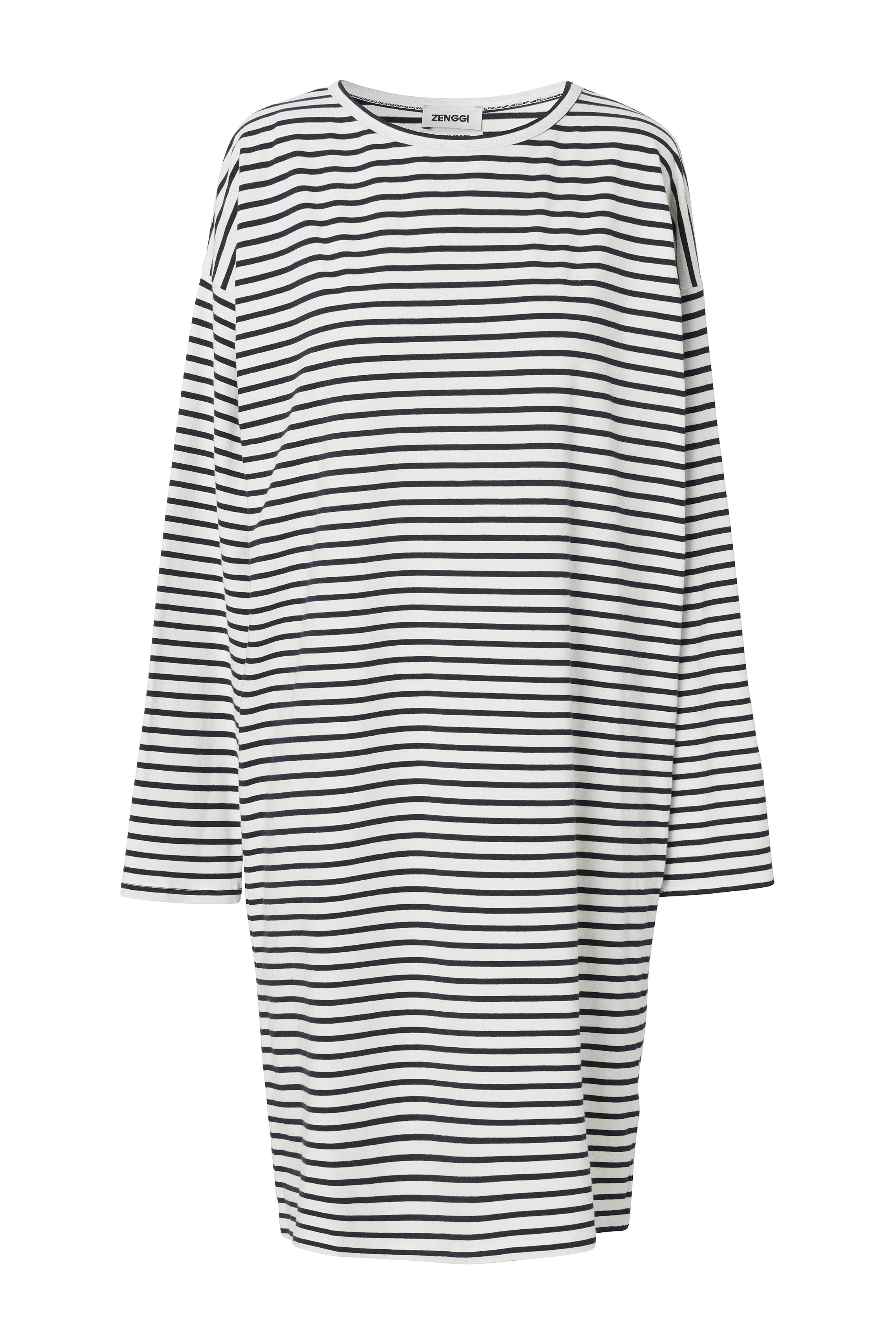 LONG SLEEVE STRIPED DRESS