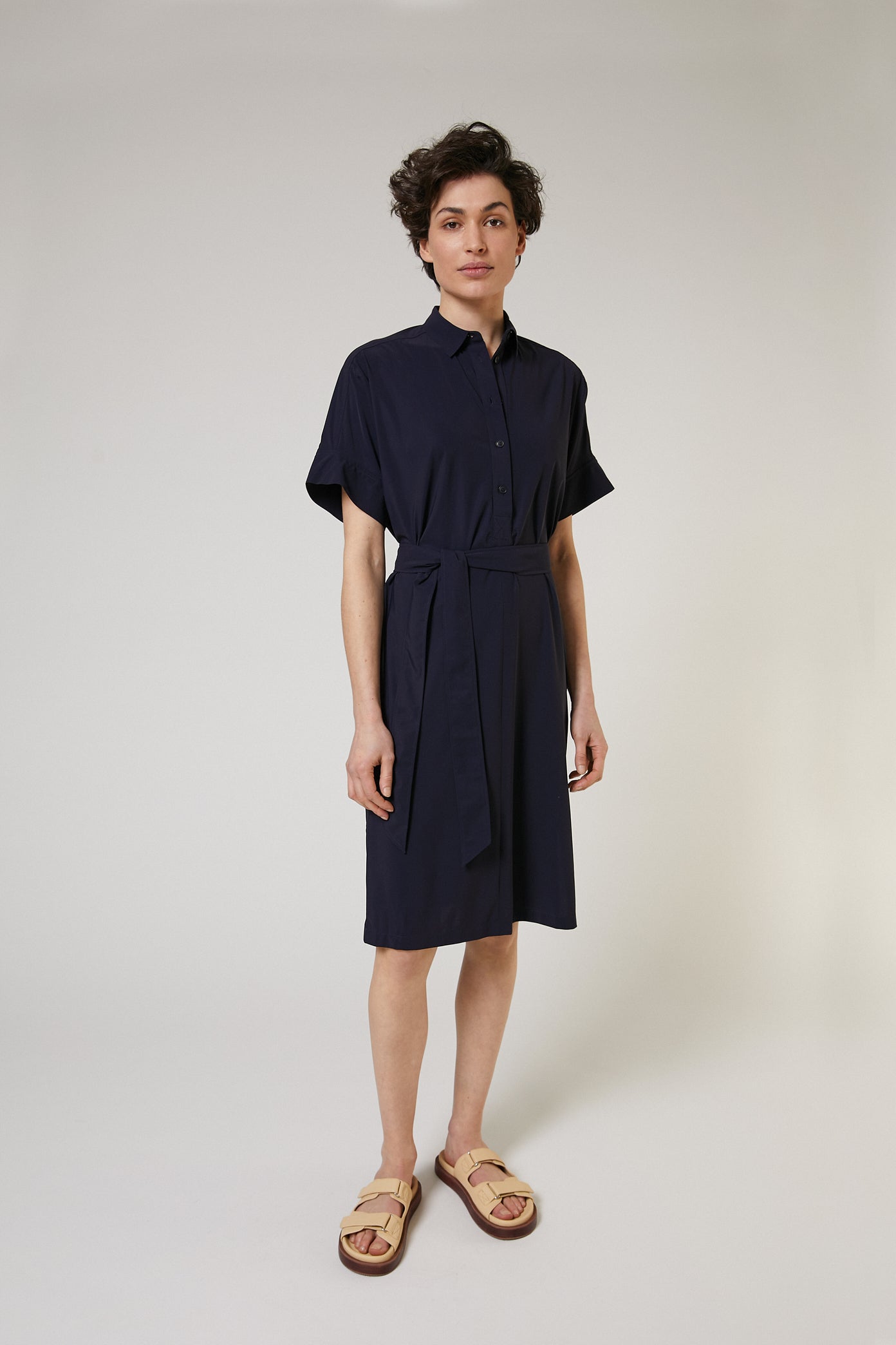 RELAXED POLO DRESS